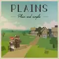 Artwork of a plains village.