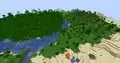 A sparse jungle.