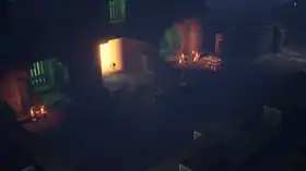 MCD Creeper Woods Crypt 1.png: Infobox image for Creeper Woods Crypt the dungeons mission in Minecraft