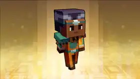 Noble Copper Magus Screenshot MCL.png: Infobox image for Noble Copper Magus the legends skin in Minecraft