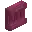 Invicon Crimson Shelf.png: Inventory sprite for Crimson Shelf in Minecraft as shown in-game linking to Crimson Shelf with description: Crimson Shelf