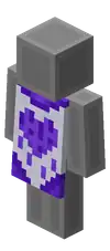 Purple Heart Cape BE.png: Infobox image for Purple Heart Cape the cape in Minecraft