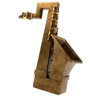 AMCMxHappyMeal Saxophone.png: Infobox image for Saxophone the object in Minecraft