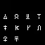 The shadow texture file of the rune door to collect the phrase "Bovine Path".