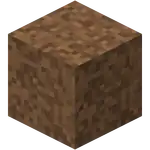 Dirt 6 4K2.png: Infobox image for Dirt the infobox in Minecraft