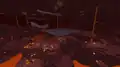 A glitched ghast model.