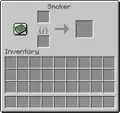 The Java Edition GUI for the smoker
