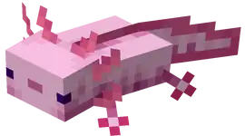 Leucistic_Axolotl_(Dungeons).png: Infobox image for Axolotl (Leucistic) the dungeons entity in Minecraft