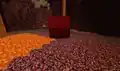 The first image of Nether wart blocks, as tweeted by Jens Bergensten.