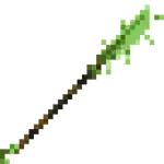 Venom Glaive Sprite MCD.png: Infobox image for Venom Glaive the dungeons item in Minecraft