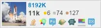 profile for 8192K on Stack Exchange, a network of free, community-driven Q&A sites