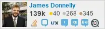 profile for James Donnelly on Stack Exchange, a network of free, community-driven Q&A sites