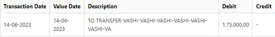 Bank Statement