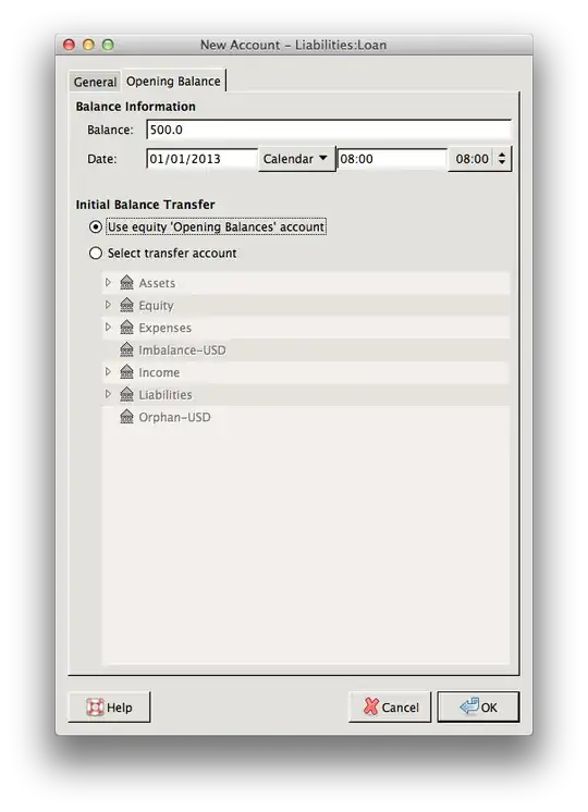(Screenshot of GnuCash)
