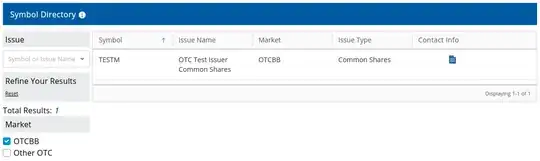OTCBB list of securities
