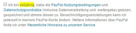 Paypal wants me to accept this.