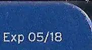 "Exp 05/18"