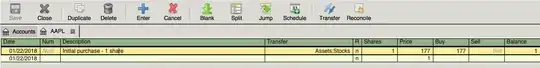 AAPL Purchase Screenshot