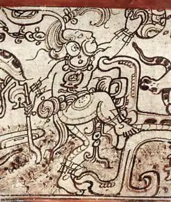 Chaac drawing