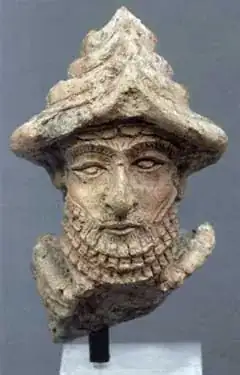 Bust of an unknown god