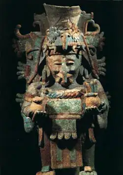 Chaac statue