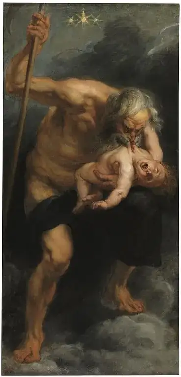 Peter Paul Ruben's Saturn devouring a Son