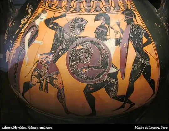 Herakles vs Kyknos