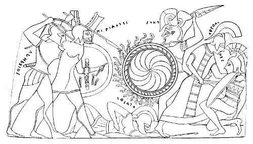 Caere Gigantomachy Amphora
