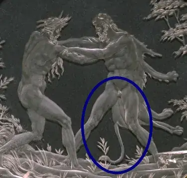 Hercules tail in Achelous