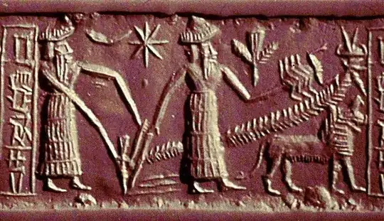 Ninurta - the God of the Farmers and Plow, the God of War, planet Saturn