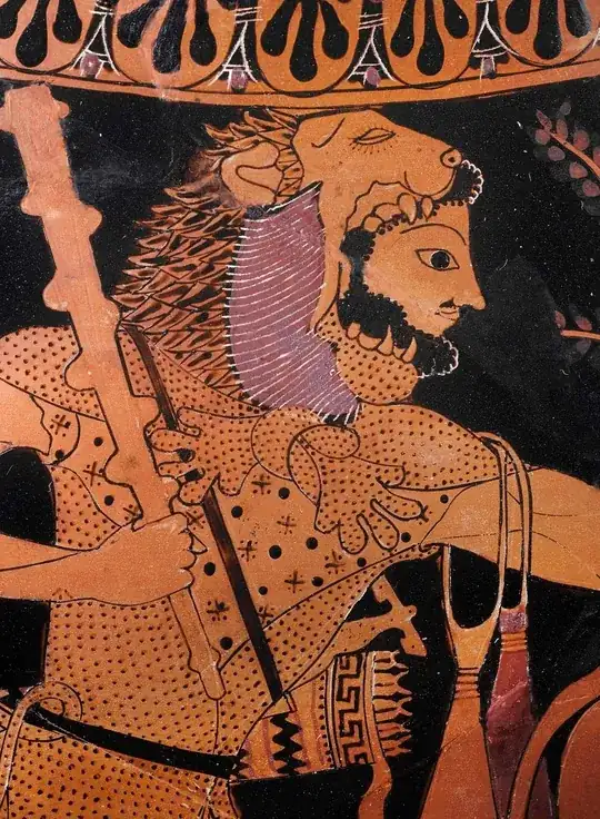 Herakles in Lionskin