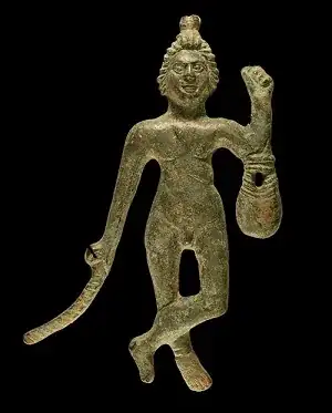 ROMANO-CELTIC MERCURY APPLIQUE 1st century AD