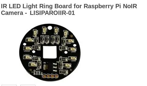 IR LED Light Ring Board