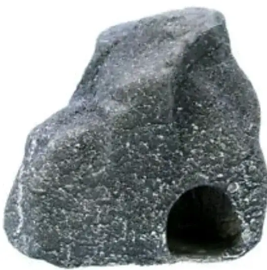 Decorative cave