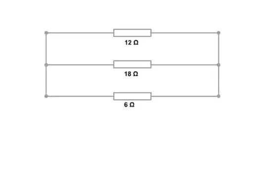 should not current travel through 6ohm resistor?