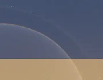 zoom into the rainbow animation