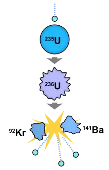 Induced nuclear decay