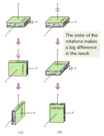 Book Being Rotated