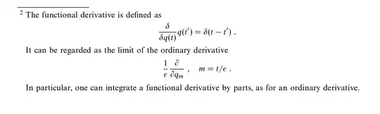 I found this footnote in the appendix (on path integral page 333) of j.polchinsky’s string theory book.can you explain this?