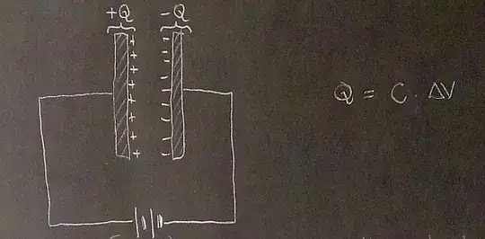battery connected cap