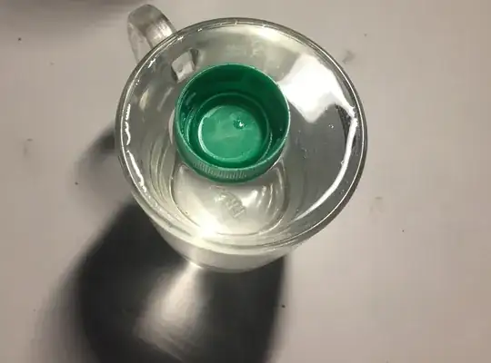 Water filled till the brim