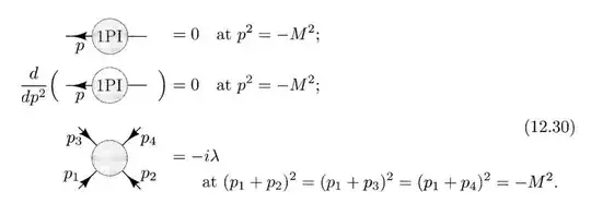 Renormalization Condition in P&S