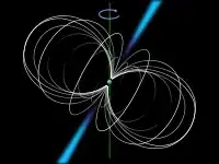 wikipedia diagram of pulsar field lines