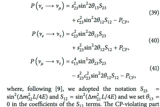 oscillation equations