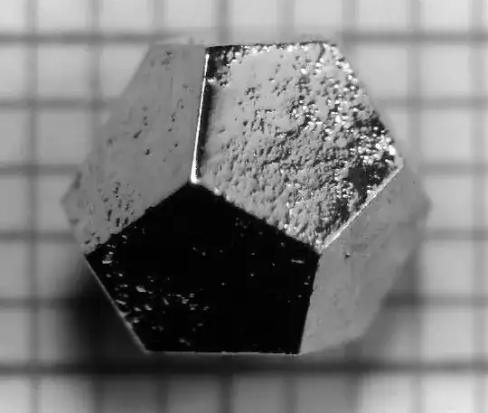millimeter-scale quasicrystal