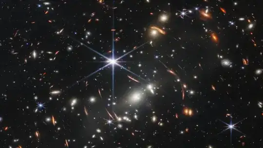 JWST deep space image