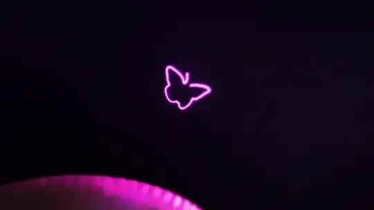 Screenshot of a optical trap being used to make a hologram