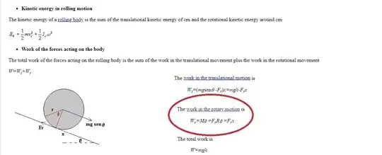 Work done by static friction