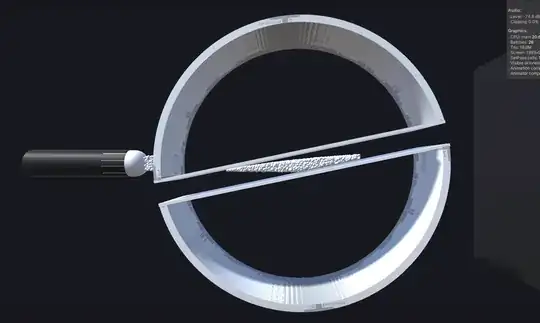light enters the apparatus