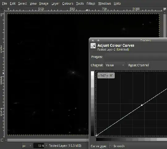 Demonstration of how boosting the exposure exaggerates the diffraction spikes